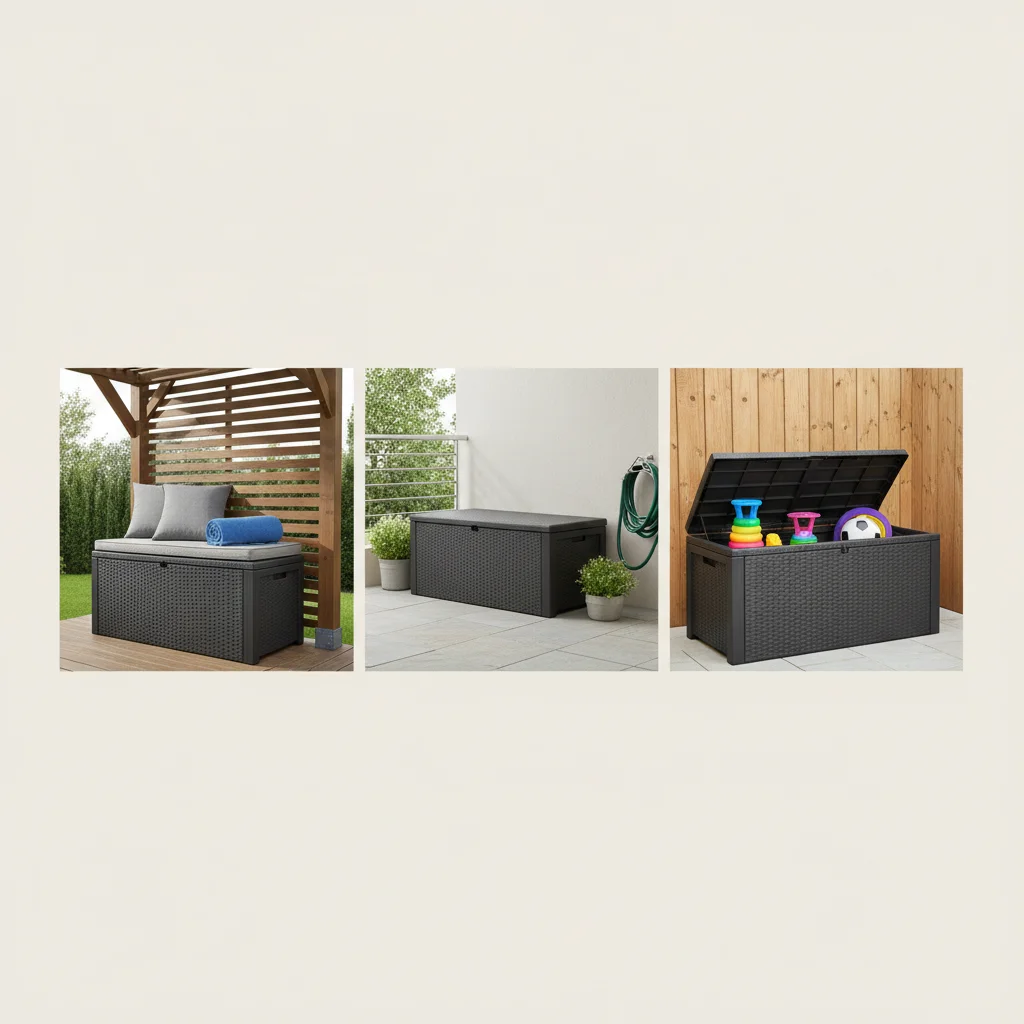 deck box placement