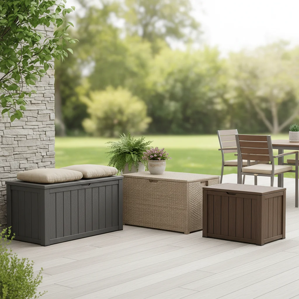 deck box placement